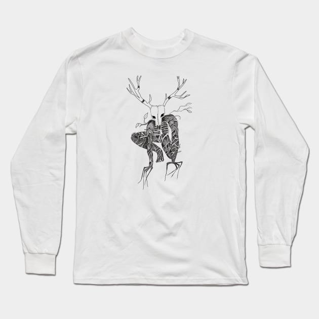 Wendigo Long Sleeve T-Shirt by MANALI